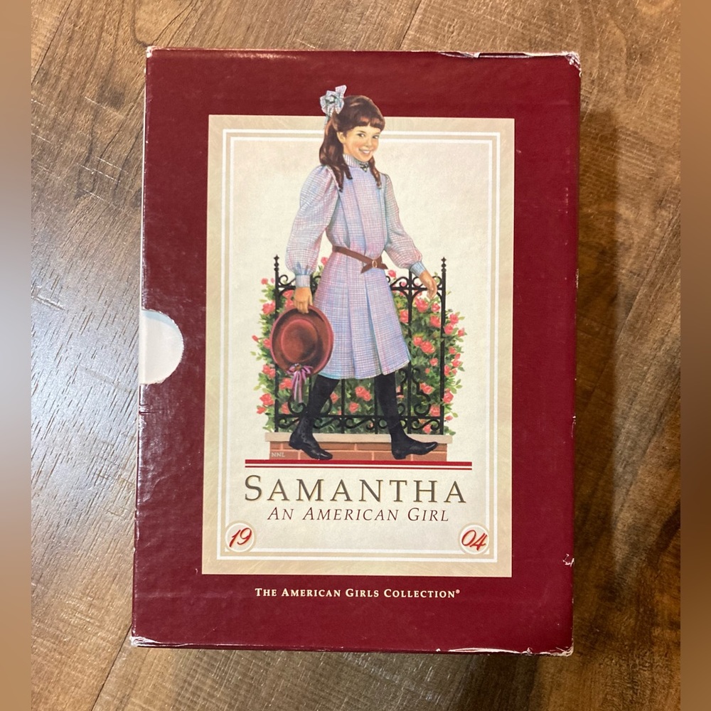 Vintage American Girl Samantha 6 Book Box Set - First Edition